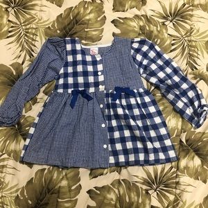 Vintage girls smock dress